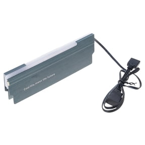 Aluminum Heat Spreader DDR4 Memory Heatsink ARGB Syncs Quiet Operation Fast Speed Desktop Computer Component