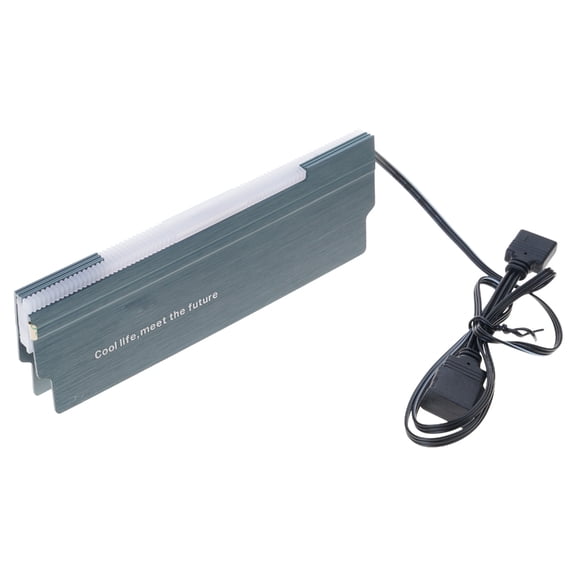 Aluminum Heat Spreader DDR4 Memory Heatsink ARGB Syncs Quiet Operation Fast Speed Desktop Computer Component
