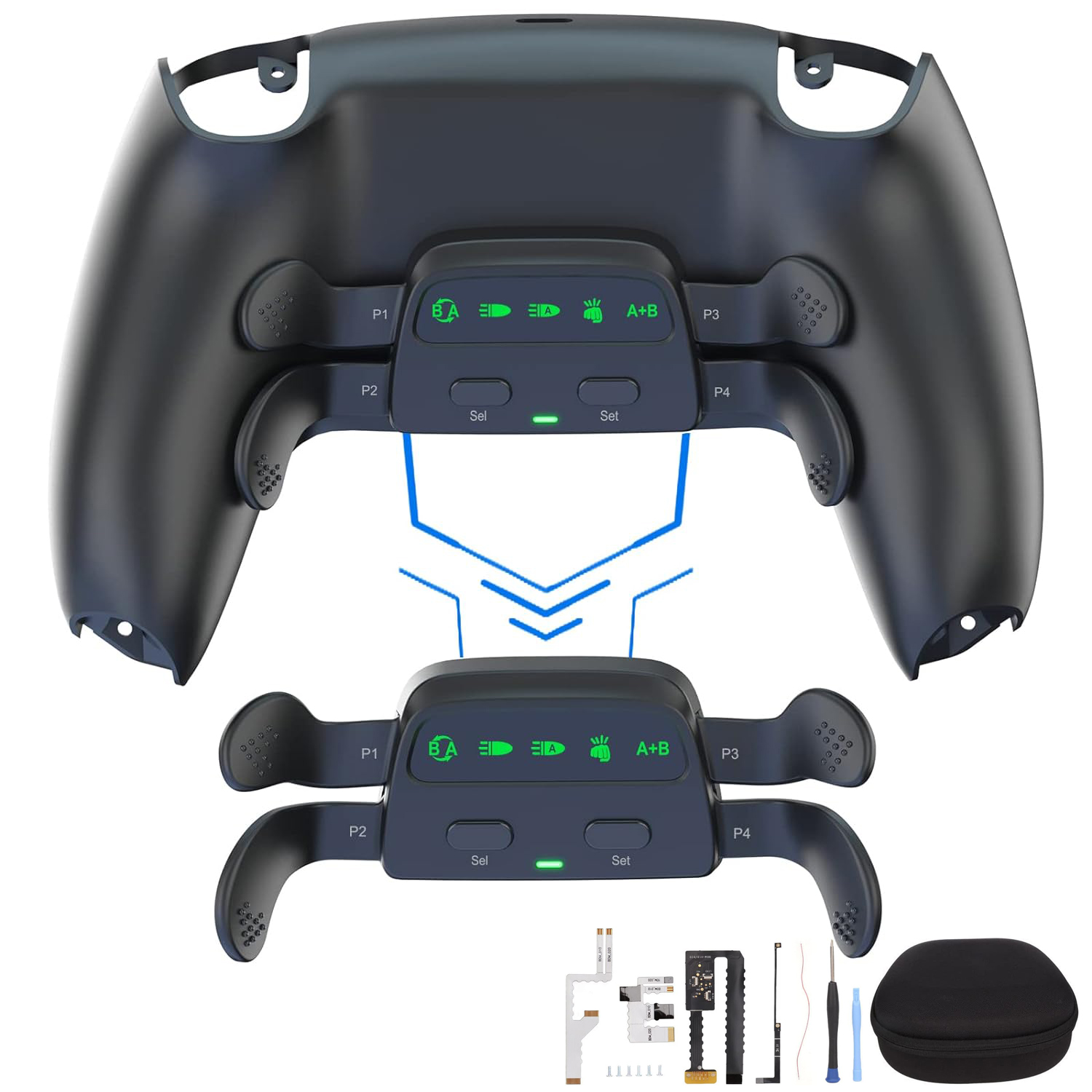 Programmable Back Paddles For Ps5 Controller Remap Kit For Ps5 Controller Bdm 010 And Bdm 020