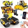 Programmable Building Toy 2in1 Technik Remote Controlled Robot 730PCS