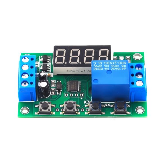 Programmable Delay Controls Module With Cyclics Power Off Feature For Industrial And Home Automation