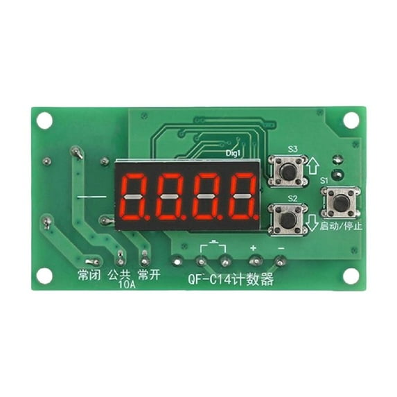 Programmable Digital Counter Module for Machinery Memory Function Relays