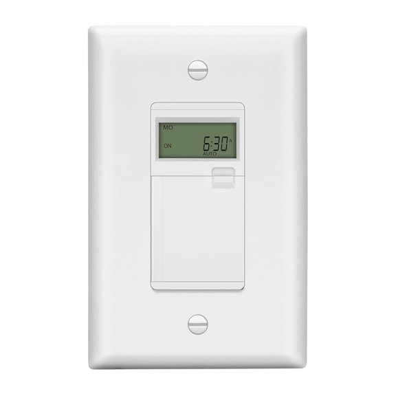 Programmable Digital Timer Switch, 7-Day 18 ON/Off Timer Settings