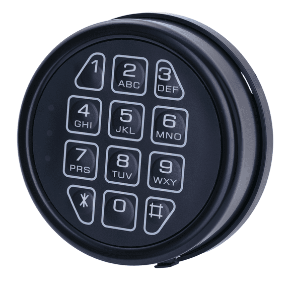 Programmable Electronic Safe Lock Replacement Keypad, Digital Gun Safe Lock with Solenoid Lock Fits Many Security Safe Boxes and Security Cabinet