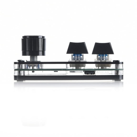 Programmable Gaming Keyboard with 2/3/4/5 Keys and 1 Knob Mechanical Keypad