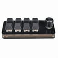 thumbnail image 1 of Programmable Gaming Keyboard with 8 Keys and 1 Knob Mechanical Keypad DIY, 1 of 7