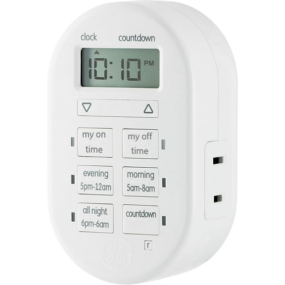 Programmable Indoor Digital Timer, Plug