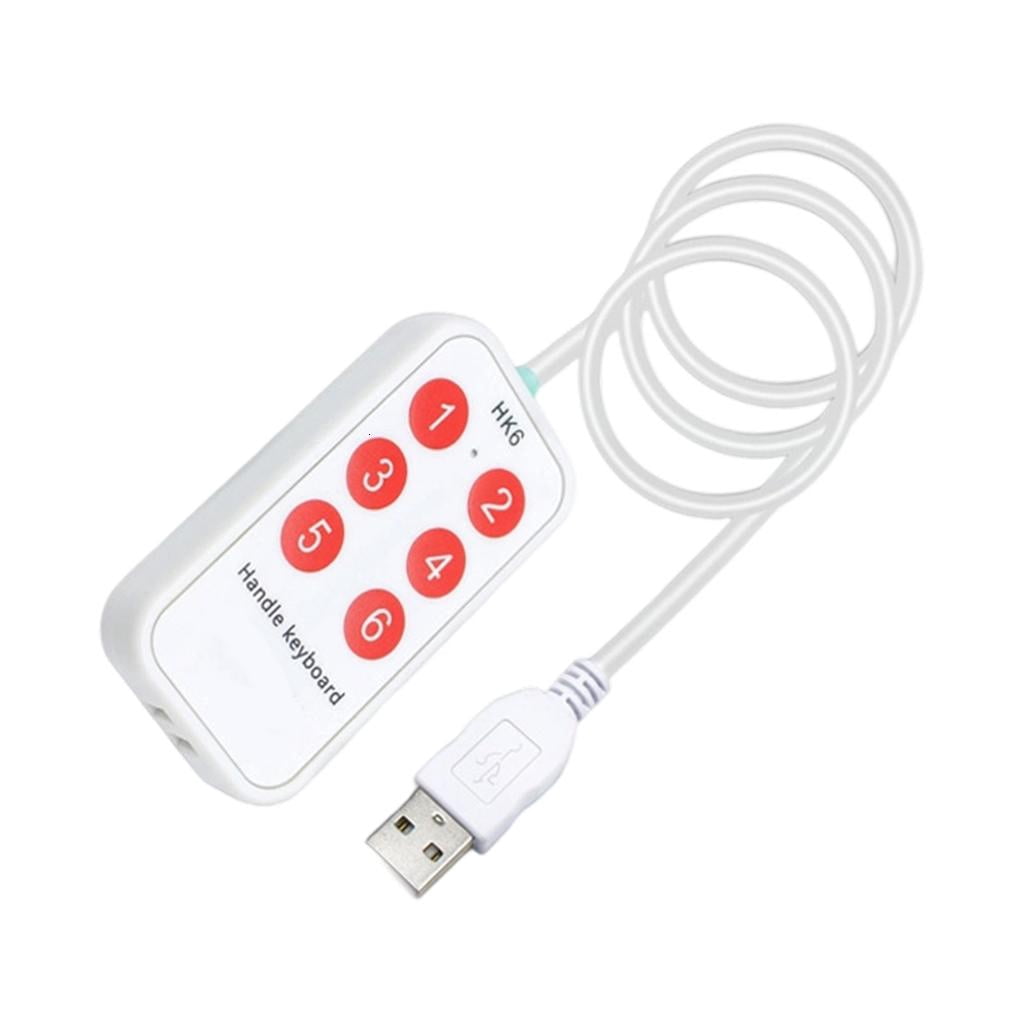 Programmable Keypad Shortcut Key Macro Keypad Ergonomic Macro Keyboard ...