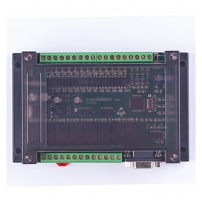 Programmable Logic Controller Plc With Enclosure 20MR FX2N 12 Input 8 Output 0~10V 2 Ad Relay Automatic Controller