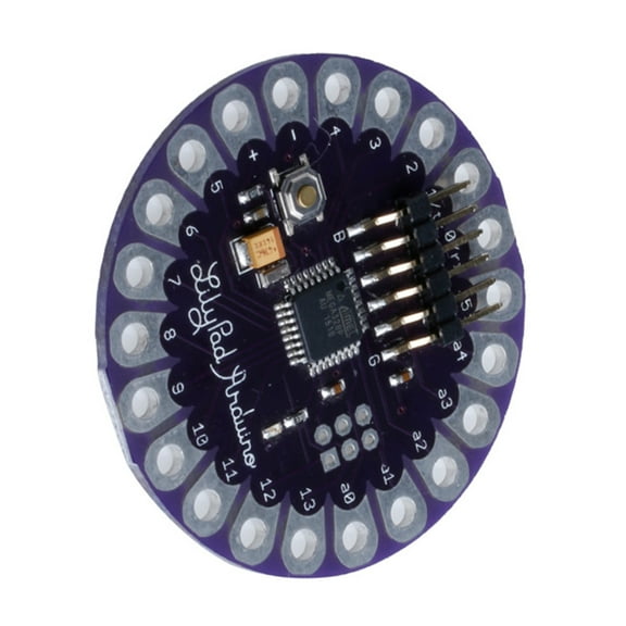 Programmable Microcontroller LilyPad 328 Main Board Ideal for Electric Textile & Interactive Art Applications