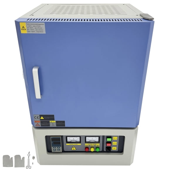 Programmable Muffle Furnace for Laboratory Sintering & Heat Treatment 150MM*150MM*150MM 110V 2.5KW 1200C