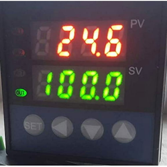 Programmable PID Temperature Controller Ramp and Soak SSR Output with 60 Segment timely Cycles fr Kiln Paragon Ceramic Pottery Glass