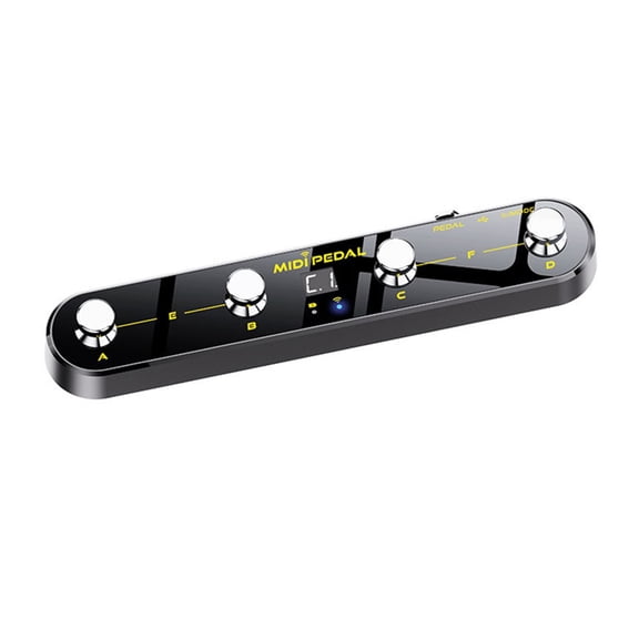 Programmable Pedal Receiver Connectivity ABS Design Foot Controller Suitable for Live