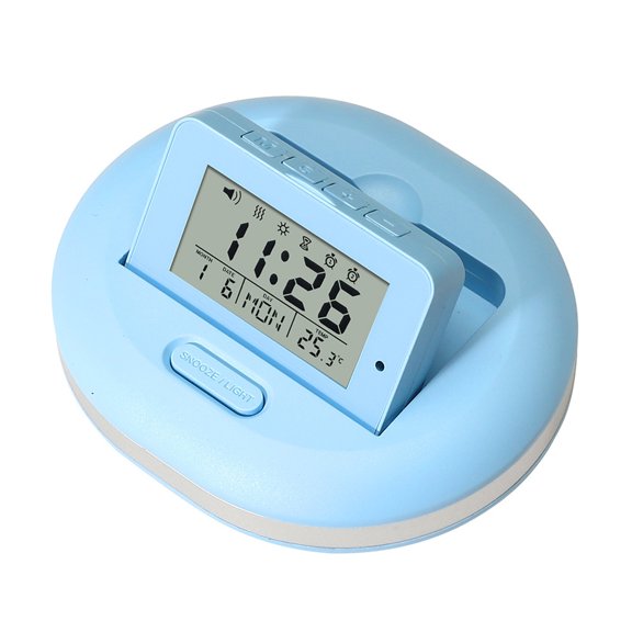 Programmable Quivering Clock Highlighting Thermograph Date Display 12/Daily Format Lighting Clock Function Bedroom Addition