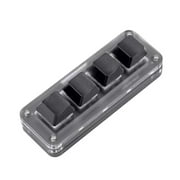 Programmable RGB Mechanical Keypad Durable Key Shaft for Designers and Video Editors Keyboard