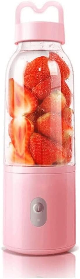 2025 NEW Portable Blender, Personal Blender for Shakes and Smoothies, Blender Bottle, USB Rechargeable, Small Blender for Sports, Travel Blender,pink