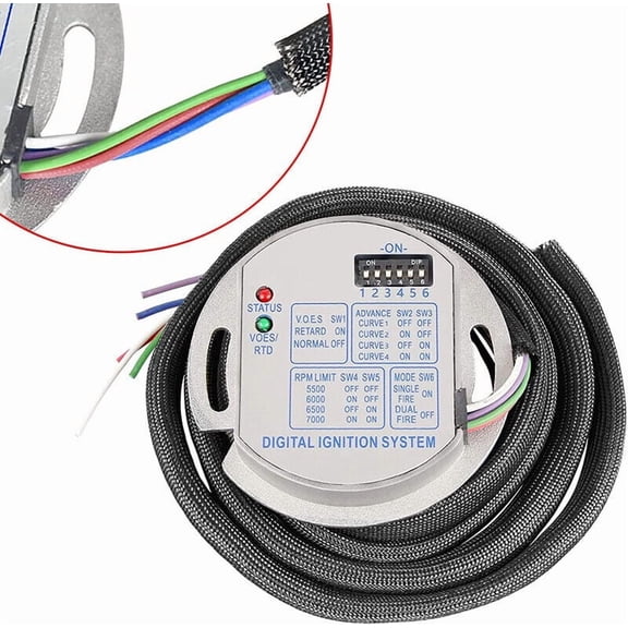 Programmable Single Fire Electronic Ignition Module For Harley EVO Shovelhead