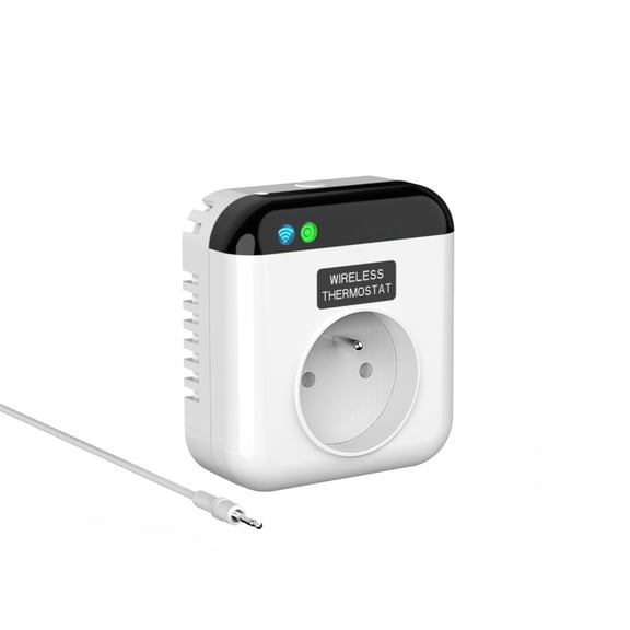 Programmable Smart WiFi Thermostat Socket for Heater with Voice Control Compatible with For Tuya and Smart Home Systems