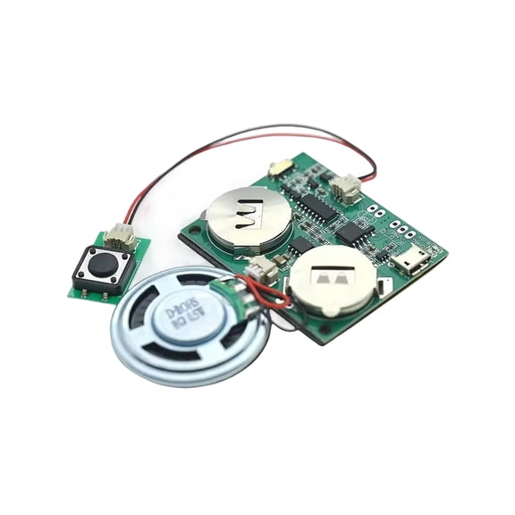 Programmable Sound Recording Module USB Rechargeable 4MB Memory For Electronics Projects And Customs Sound Gifts