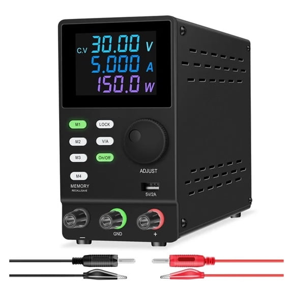 Programmable Storage Laboratory DC Power Supply Adjustable 30V 10A Memory Function Regulated Voltage Regulator 200V 300V