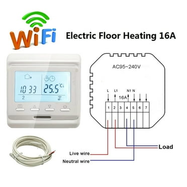Programmable Tuya Smart WiFi Thermostat Electric Heating Warm Floor Temperature Controller ,Save Energy
