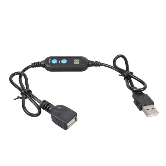 Programmable USB Power wire 24H Auto Restarting USB Timer Cord For Fish Tanks Cooling Fan LED Desk Lamp Auto Shutoff