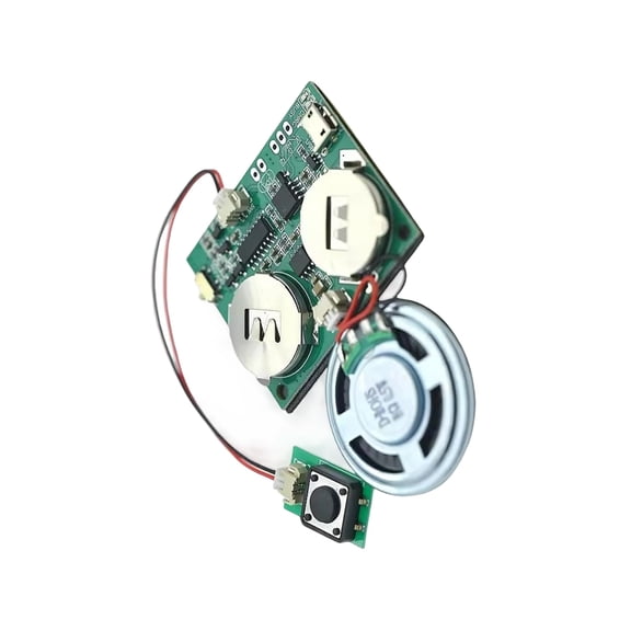 Programmable Voice Recorder Module 4MB Storage USB Rechargeable For Personalize Electronics And Creative Applications