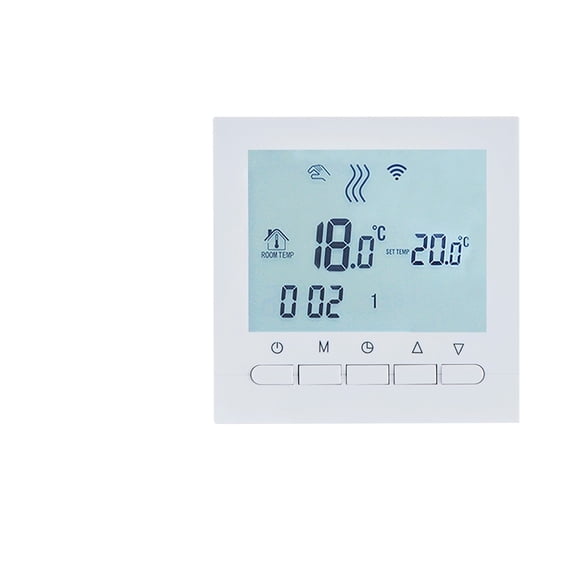 Programmable WIFI Temperature Regulator Remote Control Thermostat Gas Boiler Thermoregulator With White Backlight ,Easy to Install