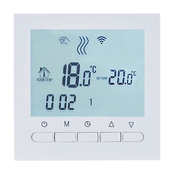 Programmable WIFI Temperature Regulator Remote Control Thermostat Gas Boiler Thermoregulator With White Backlight