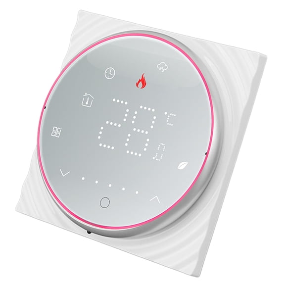 Programmable WiFi Thermostat With LED Screen, Precise Temp Control Energy Efficiency For Home Comfort