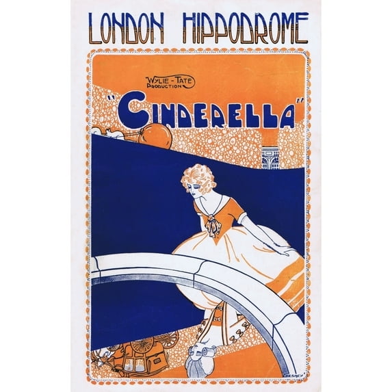 Programme Cover For Cinderella, 1922 Poster Print By Mary Evans Jazz Age Club (18 X 24)