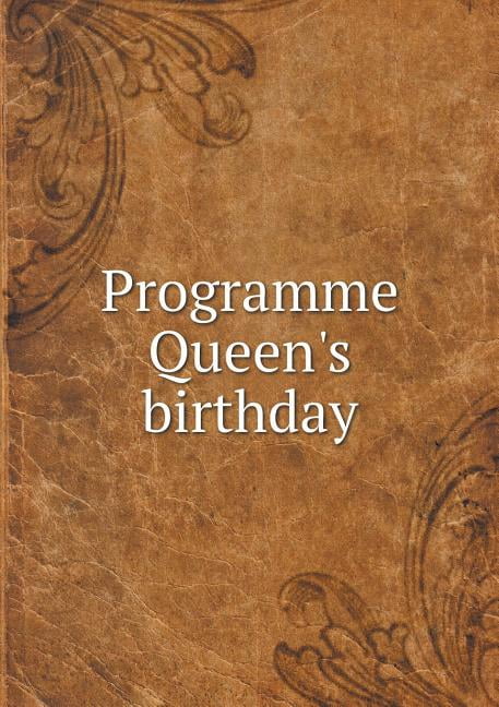 Programme Queen's birthday (Paperback)