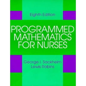 Pre-Owned Programmed Mathematics for Nurses Paperback