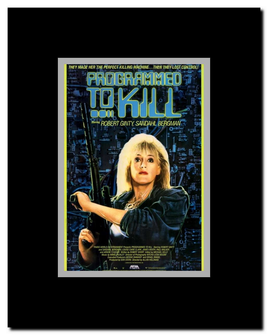 Programmed to Kill Framed Movie Poster