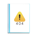 thumbnail image 1 of Programmer 502 Error Warning Book Sheet Protectors Portfolio Binder Folder, 1 of 3