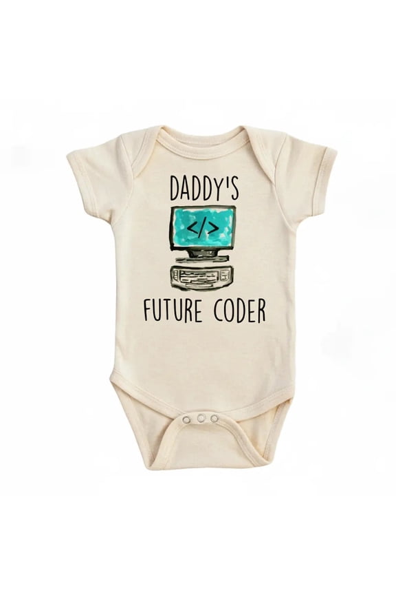 Programmer Coder Newborn Gift Baby Bodysuit