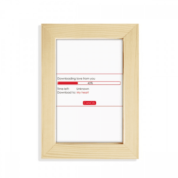 Programmer Download Your Love Desktop Display Photo Frame Picture Art Painting 5x7 inch