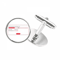 thumbnail image 1 of Programmer Download Your Love Round Button Cuff Clip Stud Cufflinks, 1 of 4