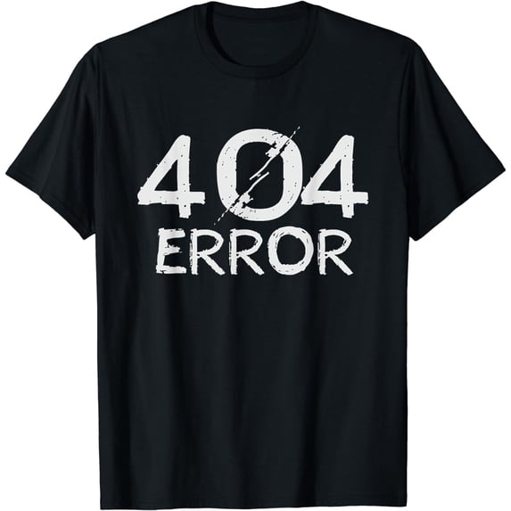 Programmer Error 404 Computer 404 Day Science T-Shirt