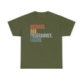 thumbnail image 1 of Programmer Husband Dad Shirt Gifts Tshirt Crew Neck Short Sleeve, 1 of 2