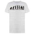 thumbnail image 1 of Programmer Silhouette Evolution Tee Men's -Image by Shutterstock, 1 of 1
