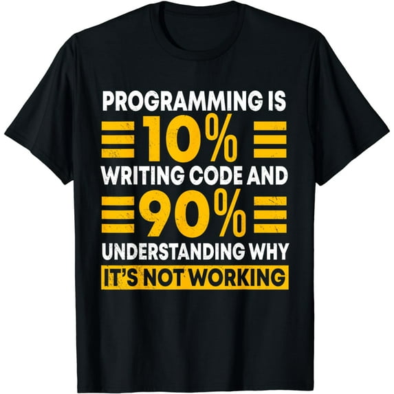 Programmer Software Developer Computer Engineer Coding T-Shirt