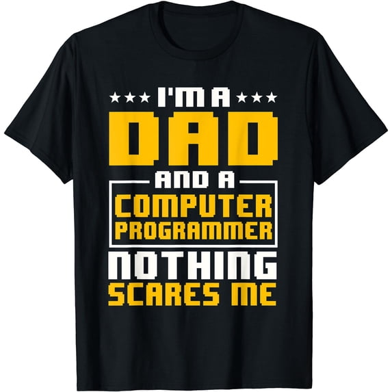Programmer Software Developer Computer Engineer Father's Day T-Shirt ...