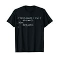 thumbnail image 1 of Programmer Software Developer IT Funny Code Clean T-Shirt, 1 of 5