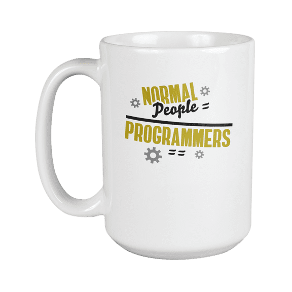 Programmer Syntax, Funny Programmer's Humor Coffee & Tea Gift Mug (15oz)