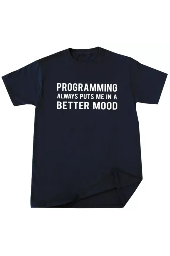 Programmer T-Shirt Computer Programming Coding Lover Birthday Tee Unisex S-5XL Hot Trending Shirt, Vintage Birthday Gift