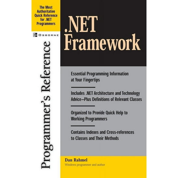 Programmer's Reference .Net Framework Programmer's Reference, (Paperback)