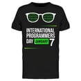 thumbnail image 1 of Programmers Day January 7 T-Shirt Men -Image by Shutterstock, Male Large, 1 of 2