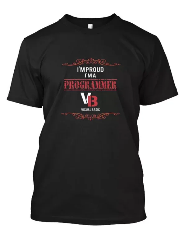 Programmers T-Shirt Made in the USA Size S to 5XL