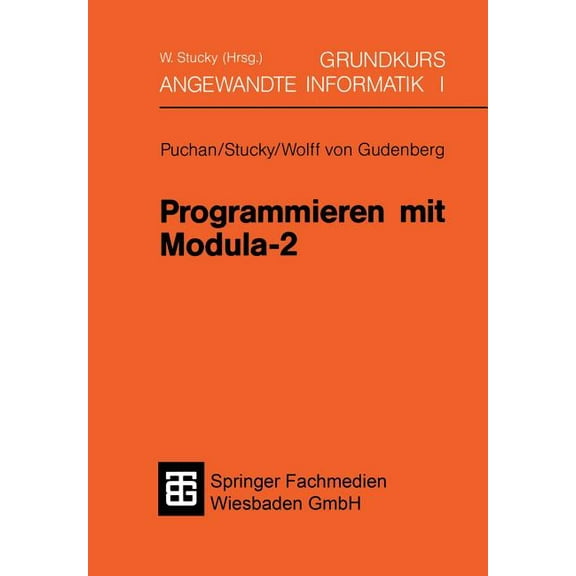 Programmieren Mit Modula-2, (Paperback)